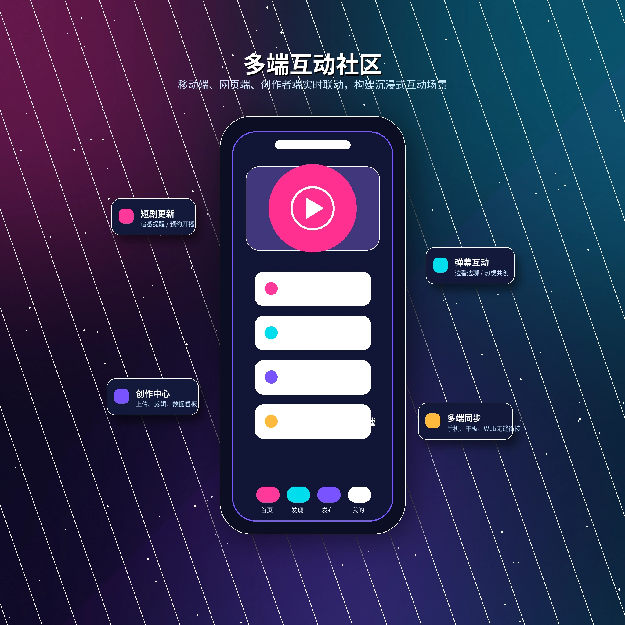 17c APP移动端视频社区服务